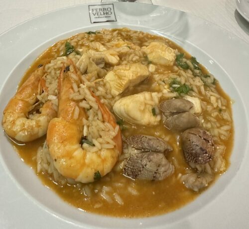 arroz de Cherne