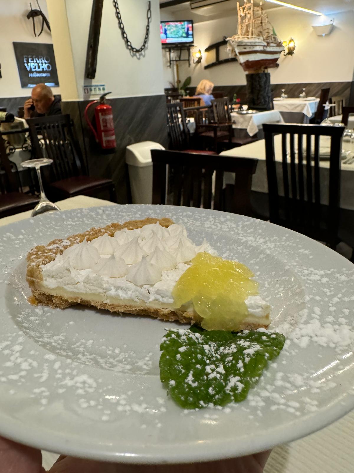 Tarte Suspirada limão