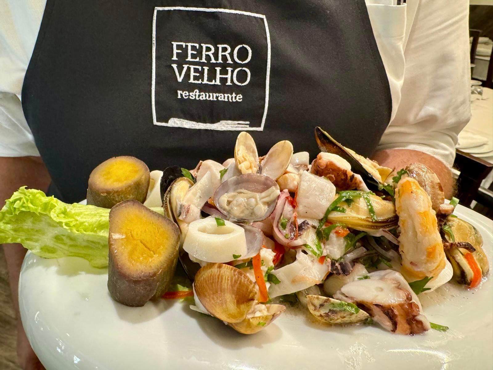 Frutos do Mar com leite de tigre